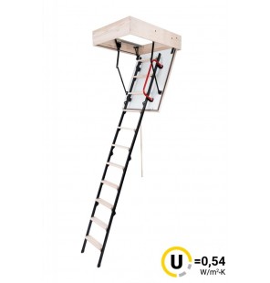 Podkrovné schody OMAN MINI EI45 90X60 H265 FSC ohňovzdorné TSS30293