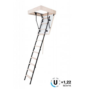 Podkrovné schody OMAN MINI TERMO 100X70 H265 FSC TSS30106