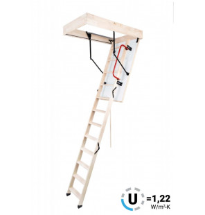 Podkrovné schody OMAN LONG TERMO PS 120X70 H330 FSC TSS30232