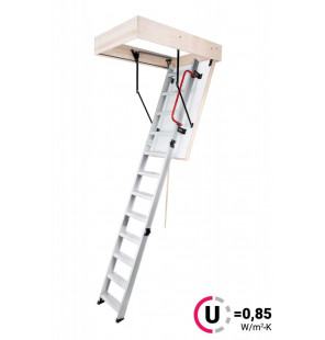 Podkrovné schody OMAN ALUPROFI EXTRA 110X60 H280 FSC TSS30002